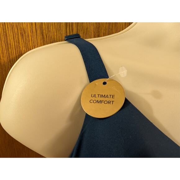 NEW Wacoal Ultimate comfort underwire t-shirt bra Navy blue 34DDD #853339 NWT - Picture 3 of 6